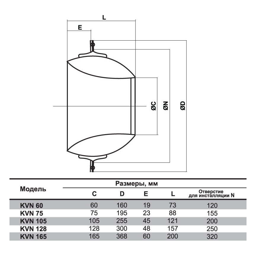 KVN-105 диффузор сопловый
