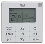 Кассетный двухтрубный фанкойл MDV MDKD-500R