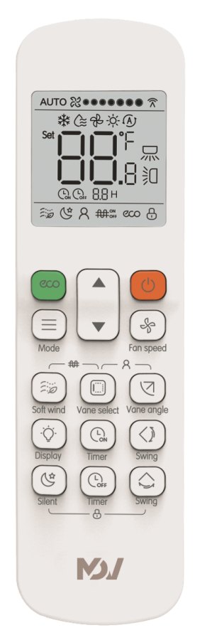 Кассетный двухтрубный фанкойл MDV MDKA-850R