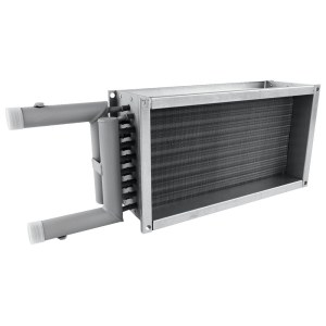 Водяной нагреватель для прямоугольных каналов ZILON ZWS 600x300-3